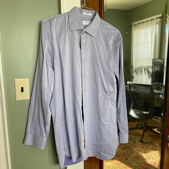 Nordstrom Men’s Dress Shirt 16 | 34/35 Trim Fit - Picture 1 of 8
